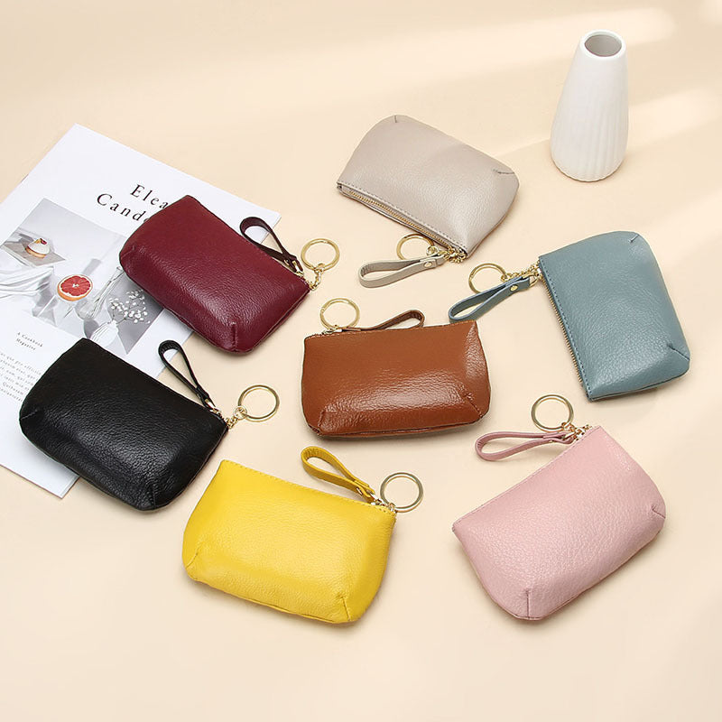 New Coin Purse Women's Mini Small Fashion Zipper Coin Short High-End Coin Purse