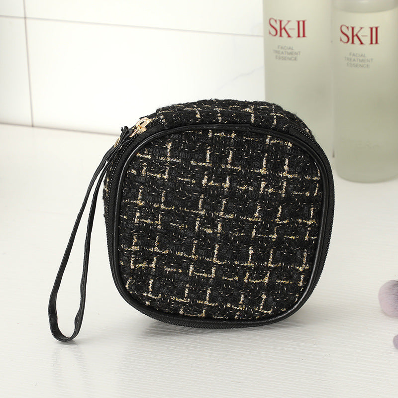 Women's Portable Large Capacity Cosmetic Bag Travel Toiletry Storage Artifact Simple Fashion Good-looking Multifunction Storage Bag
