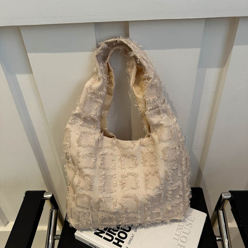 Tote Bag Women's New Western Style Fashion Individual Casual Beautiful Shoulder Crossbody Underarm Bag