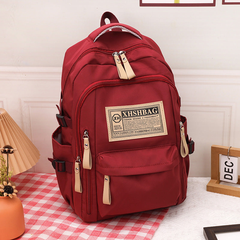 Large Capacity Fashion Backpack for Students and College Kids with Comfortable Ergonomic Design and Modern Stylish Look
