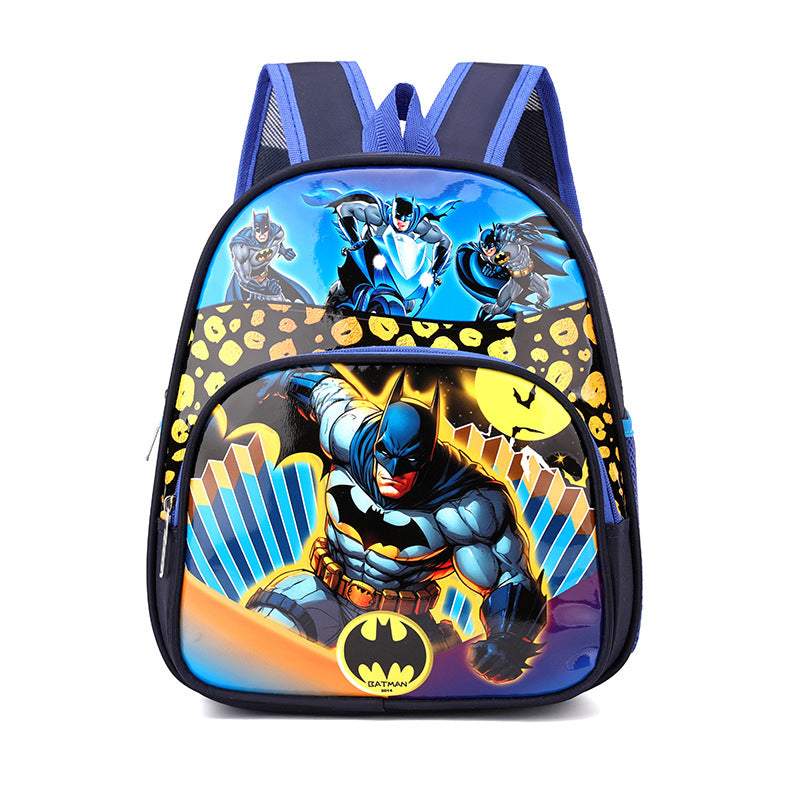 New Spider-Man Cartoon Kid's Small Schoolbag Labubu Boys and Girls Kindergarten Backpack Super Light and Burden-Free