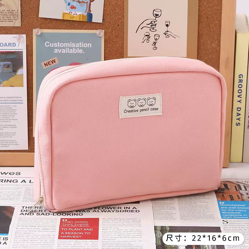 Large Capacity Multi-Functional Pencil Case with Creative Design for Students and Daily Use