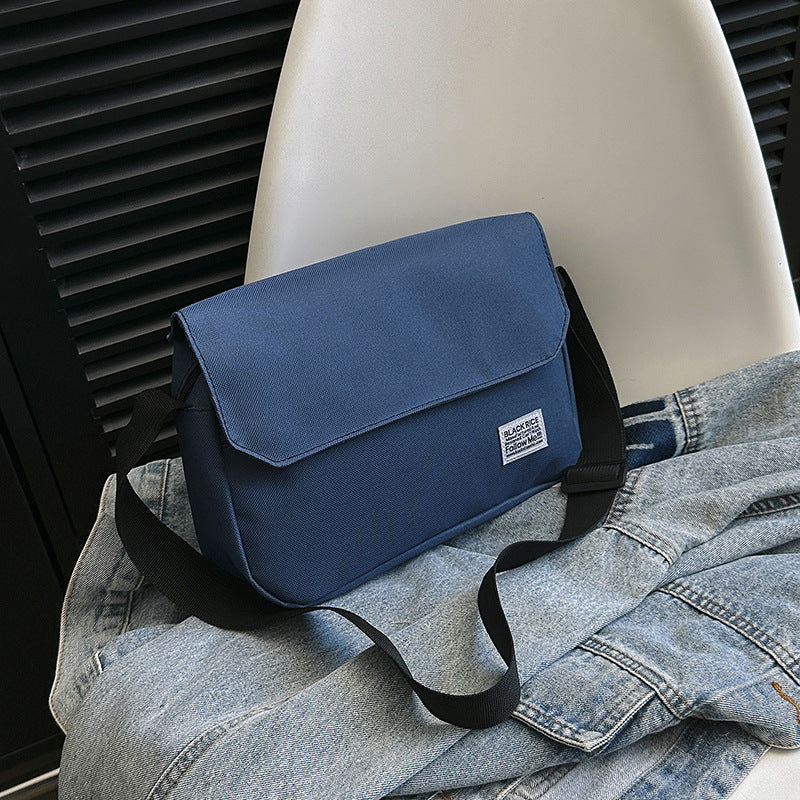 Minimalist Crossbody Bag for Men and Women, Waterproof Oxford Fabric, Lightweight & Durable, Perfect for Daily Use and Students