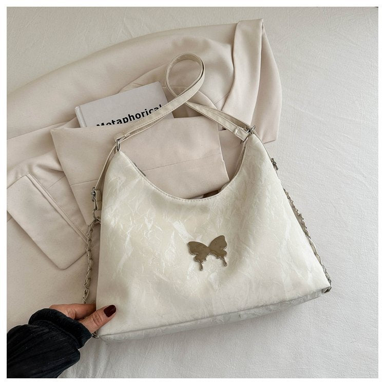 New style women's large capacity totes two shoulders cross-body dual-use design street fashion daily commute school bag for college students