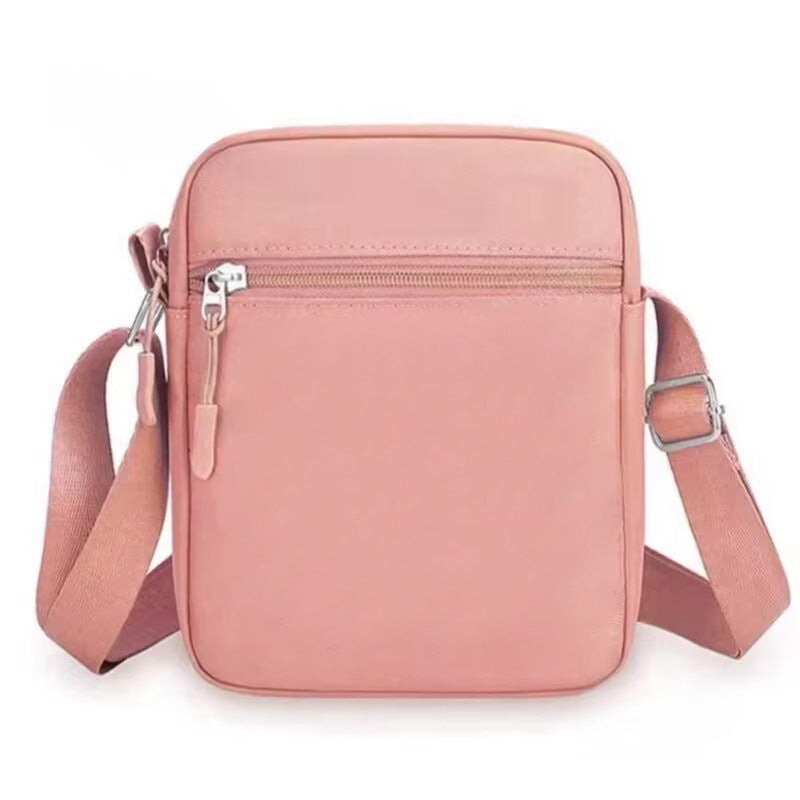 Minimalist Waterproof Crossbody Bag with Multiple Pockets for Women, Fashionable Oxford Fabric Mini Shoulder Bag