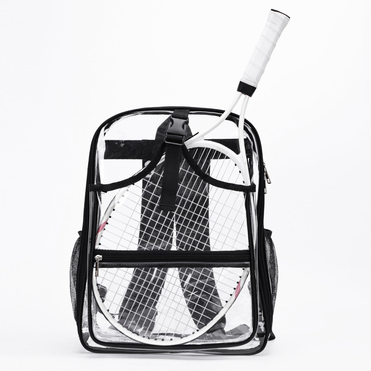 Transparent Bag PVC Backpack Women's Large-Capacity Backpack Men's New School Bag Waterproof Simple Travel Storage Bag