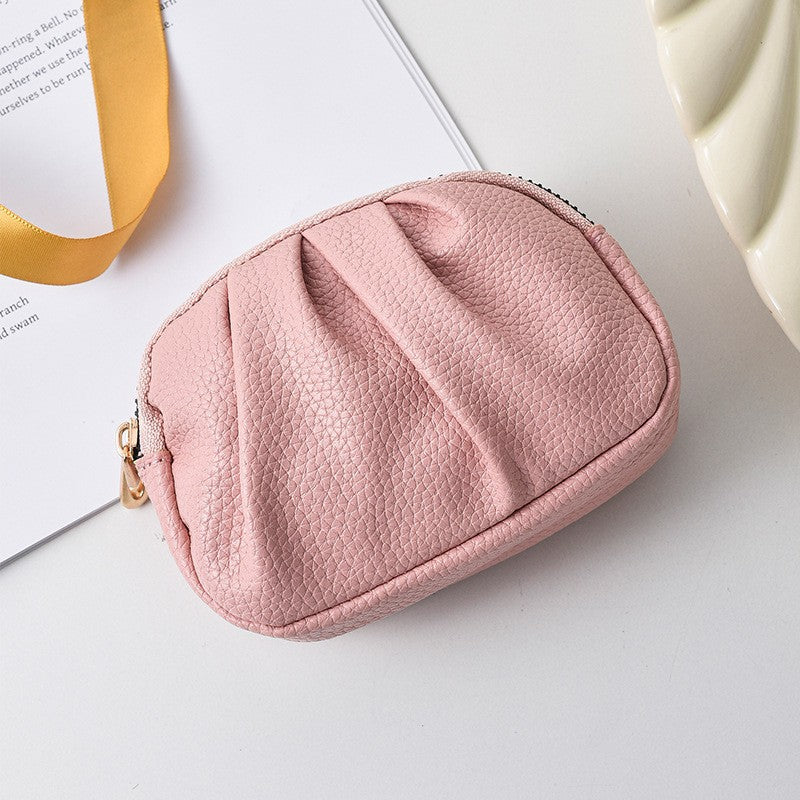 Elegant Pleated PU Clutch Bag for Women with Large Capacity, Perfect for Daily Use and Stylish Outfits