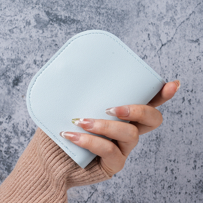 Japanese and Korean Small Wallet Women's Ultra-Thin New Student Card Holder One Wallet Multifunctional Coin Purse