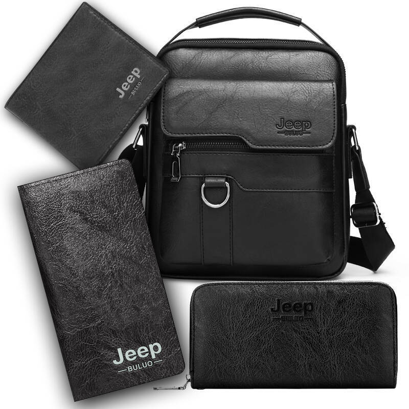 Retro Men's Shoulder Bag with Large Capacity, PU Leather Crossbody Bag for Business and Casual Use, Featuring Zipper Pockets and Stylish Stitching Design