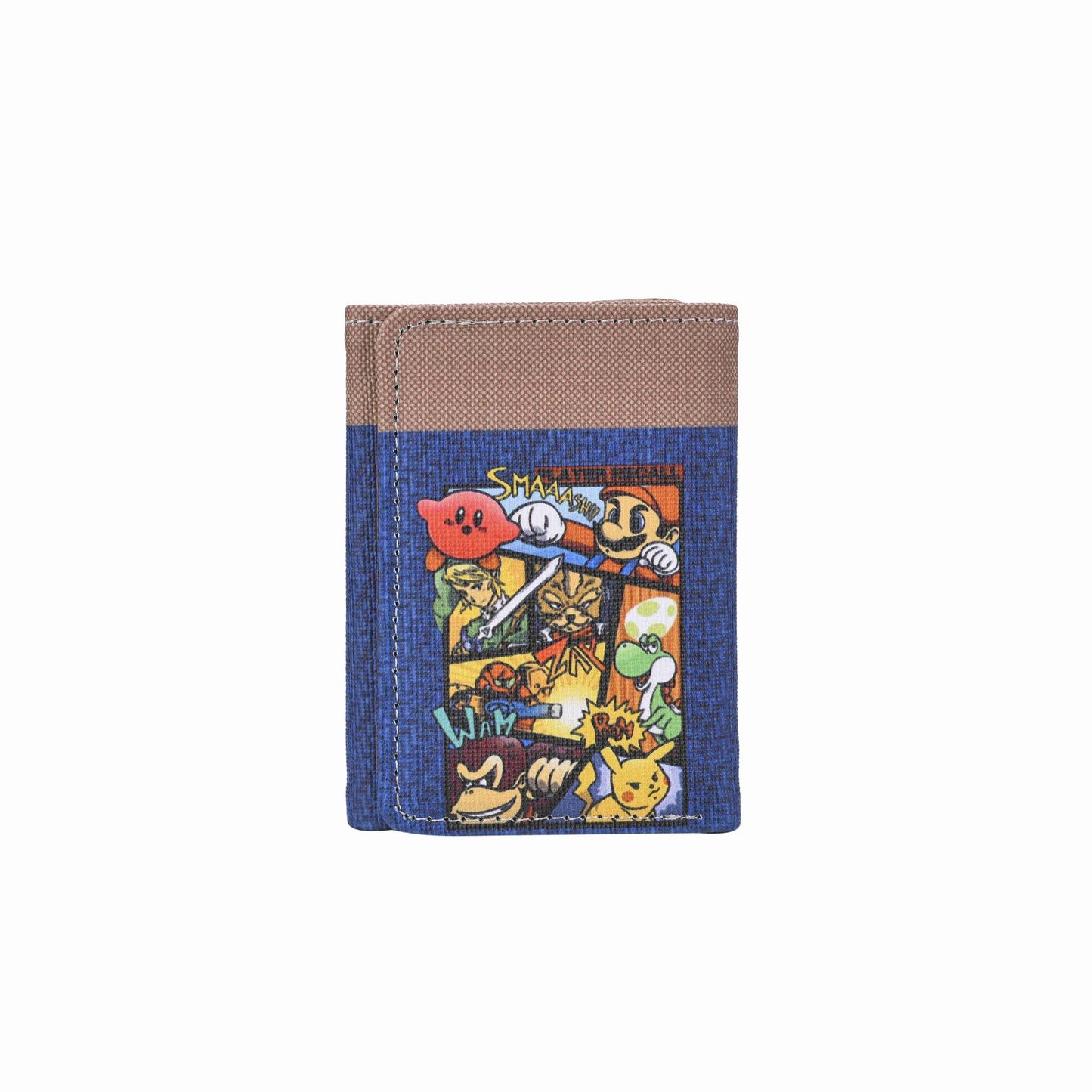 Women's Mario Wallet Cartoon Game Character Tri Fold Card Holder Lightweight Breathable Waterproof Fashion Design