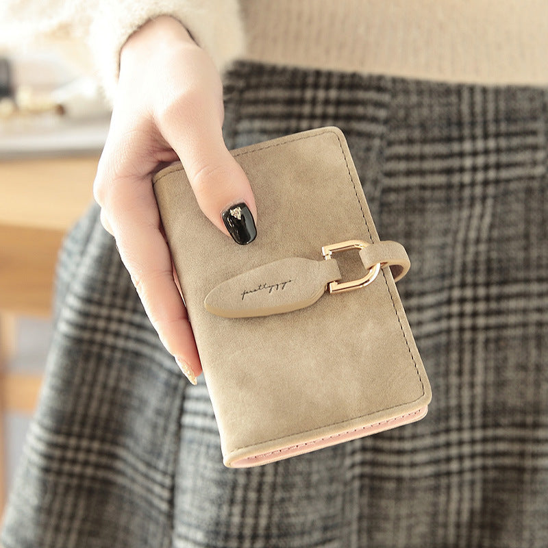 Stylish Vintage Card Holder for Women with Multiple Card Slots, Anti-Theft & RFID Protection, Elegant Design for Daily Use