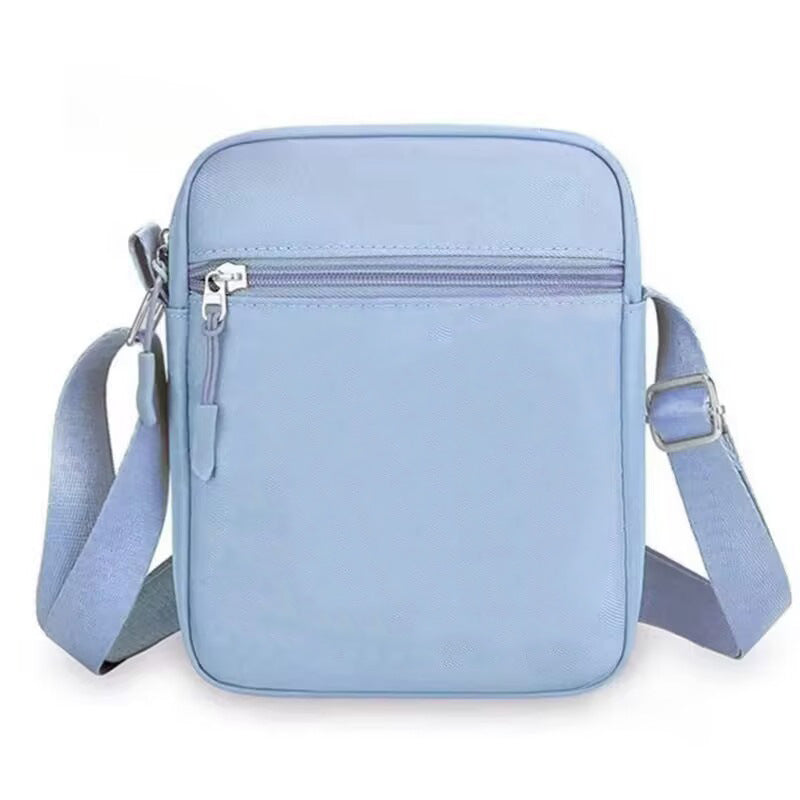 Minimalist Waterproof Crossbody Bag with Multiple Pockets for Women, Fashionable Oxford Fabric Mini Shoulder Bag