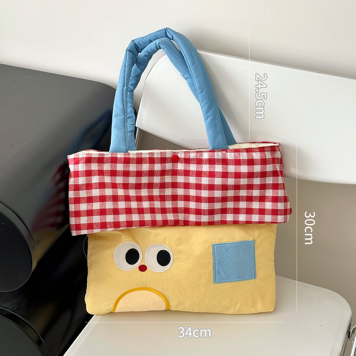 Cartoon Shoulder Bag Girl Versatile Commuter Tote Student Large Capacity Tutorial Handbag for Class