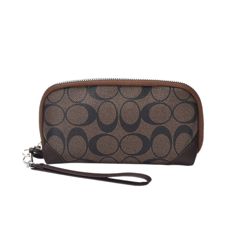 Women's Wallet New Classic Oval Printed Presbyopic Women's Elegant European and American Retro Handbag