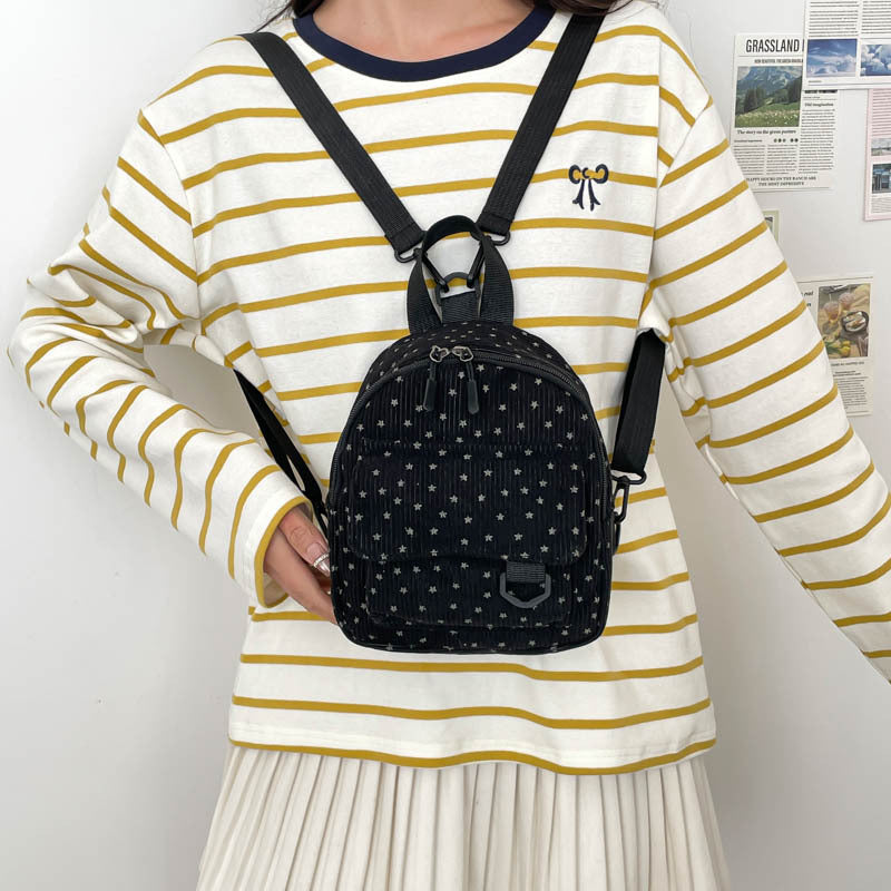 Cute Lamp Wick Women's Backpack Leisure Travel Everyday Joker Small Backpack