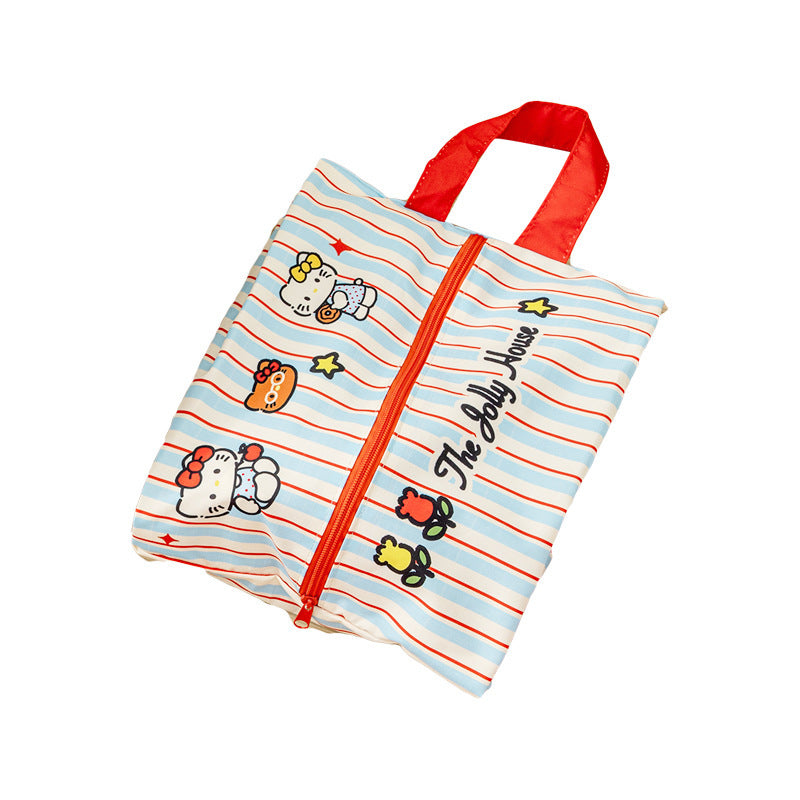 Foldable Storage Bag Luggage Cat Storage Bag Waterproof Portable Clothes Underwear Underwear Shoes Packing Bag