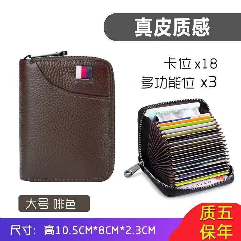 Hot Sale Bag Men's and Women's Document Bag Large Capacity Driver's License Small Wallet