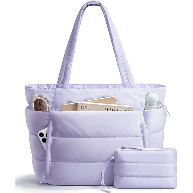 Handbag Multi-Compartment Tote Bag Short Trip Luggage Bag Shoulder Bag