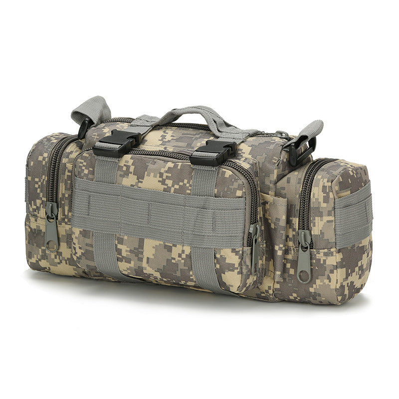 Multi-Functional Outdoor Tactical Waist Bag with Waterproof & Durable Oxford Fabric for Hiking, Fishing, Running, and Photography