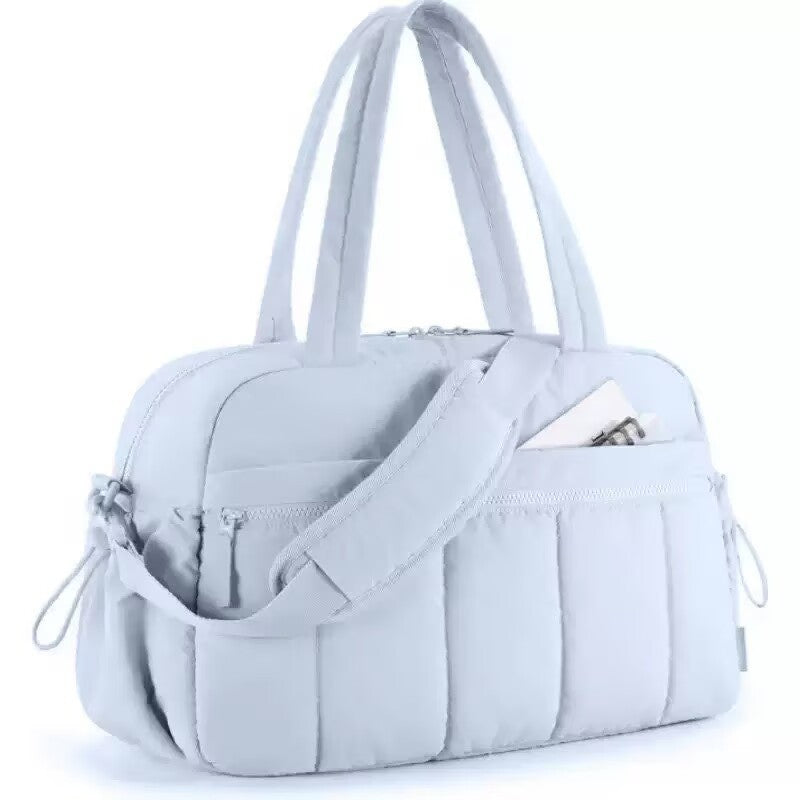 Hot Sale Women's Bag New Large-Capacity Short-Distance Travel High-Grade Yoga Fitness Portable Cotton-Padded Jacket