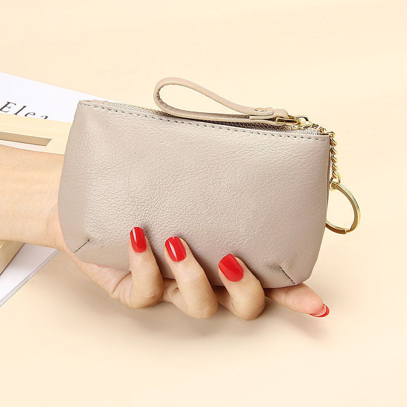 New Coin Purse Women's Mini Small Fashion Zipper Coin Short High-End Coin Purse