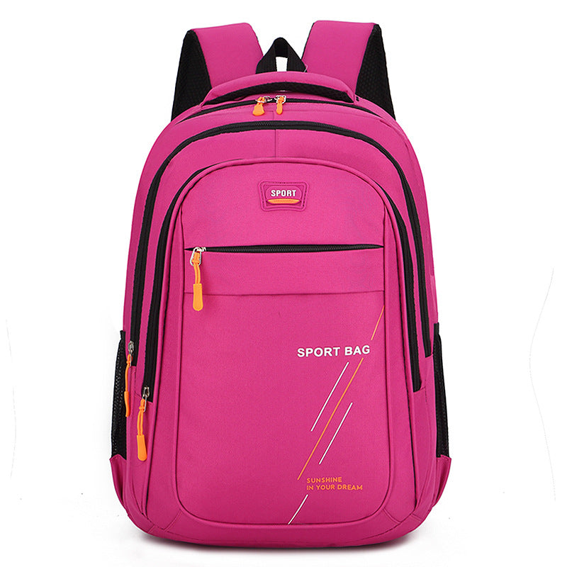 Men's Women's Backpack Large Capacity Travel Business Backpack Belt Computer Compartment Student Schoolbag