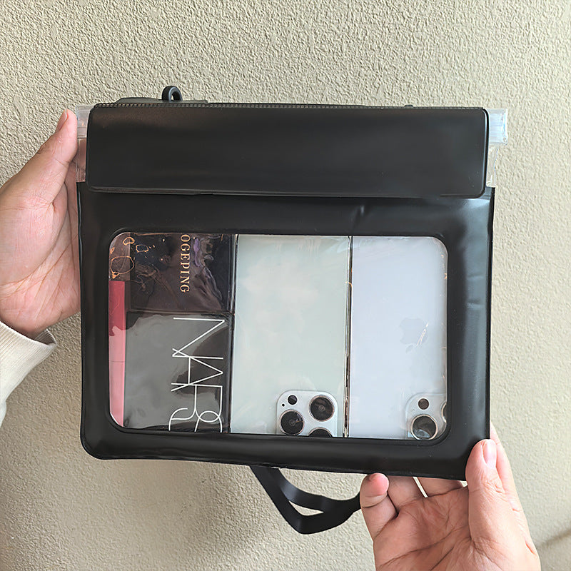 Cute Touch Screen Waterproof Mobile Phone Bag Swimming and Playing Water Essential Multiple Seal Design Adjustable Crossbody Rope