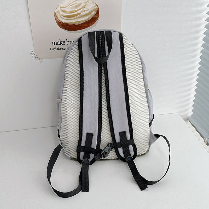 Japanese Small Bookbag Women's New Cute Drawstring Mini Casual Bag Travel Lightweight Backpack