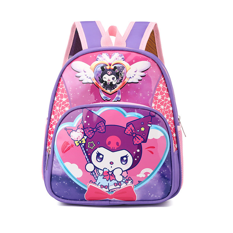 New Spider-Man Cartoon Kid's Small Schoolbag Labubu Boys and Girls Kindergarten Backpack Super Light and Burden-Free