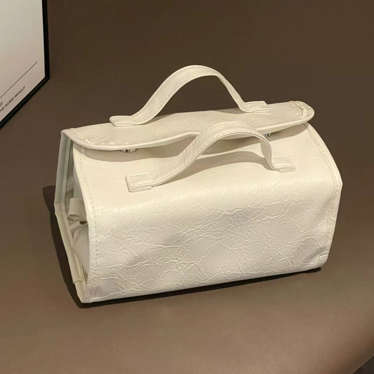 Stylish Multi-Functional Cosmetic Bag with Detachable Design, Large Capacity Waterproof Travel Toiletry Organizer
