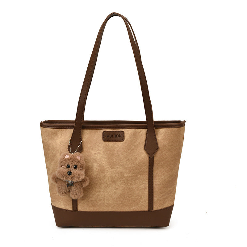 New Good-looking Commuter Bag Women's Western Style Shoulder Bag Fashion Casual Large Capacity Tote Bag