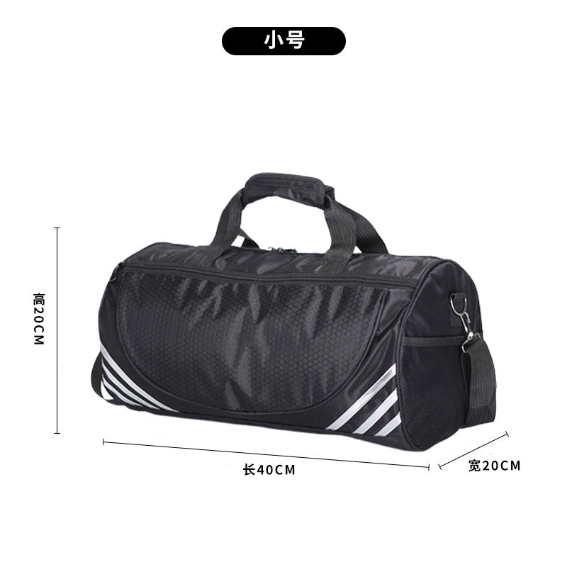 Sports Bag Men's Swimming Fitness Travel One Shoulder Bag Luggage Bag Yoga Taekwondo Bucket Bag
