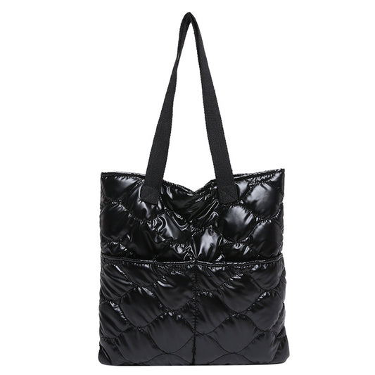 New Retro Lazy Style Fashion Korean Style Commuter Bag Women's Retro Shoulder Underarm Tote Bag