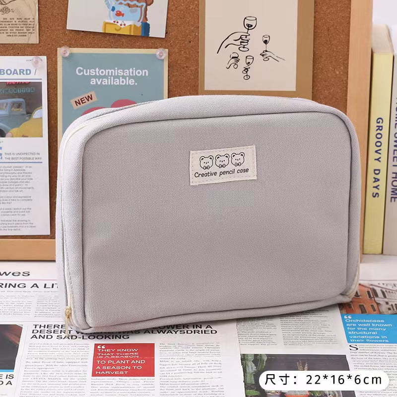 Large Capacity Multi-Functional Pencil Case with Creative Design for Students and Daily Use