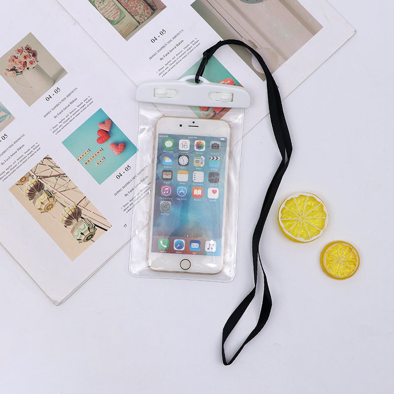 Thick Waterproof Phone Pouch with Air Cushion for Swimming, Diving, Outdoor Activities and Underwater Photography