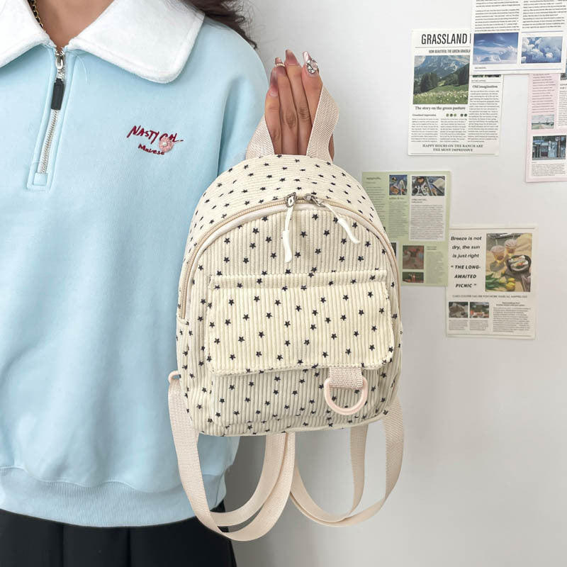 Cute Lamp Wick Women's Backpack Leisure Travel Everyday Joker Small Backpack