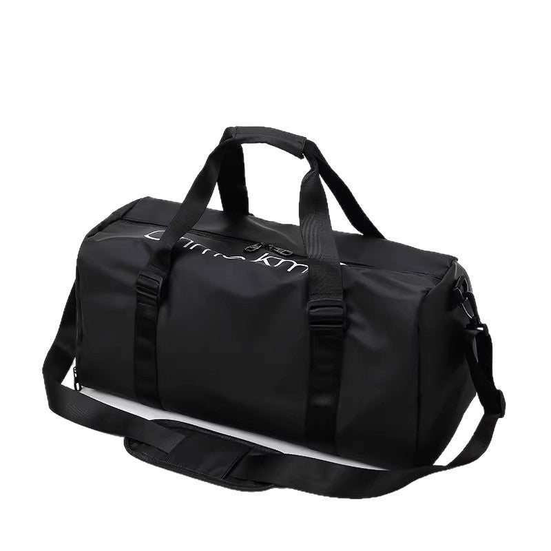 Gym Bag Men's and Women's Large Capacity Fashion Waterproof Trend Letter Training Storage Sports Travel Portable Crossbody Bag