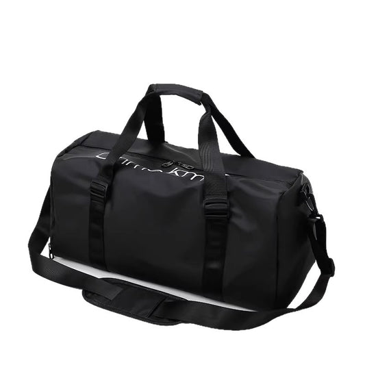Gym Bag Men's and Women's Large Capacity Fashion Waterproof Trend Letter Training Storage Sports Travel Portable Crossbody Bag