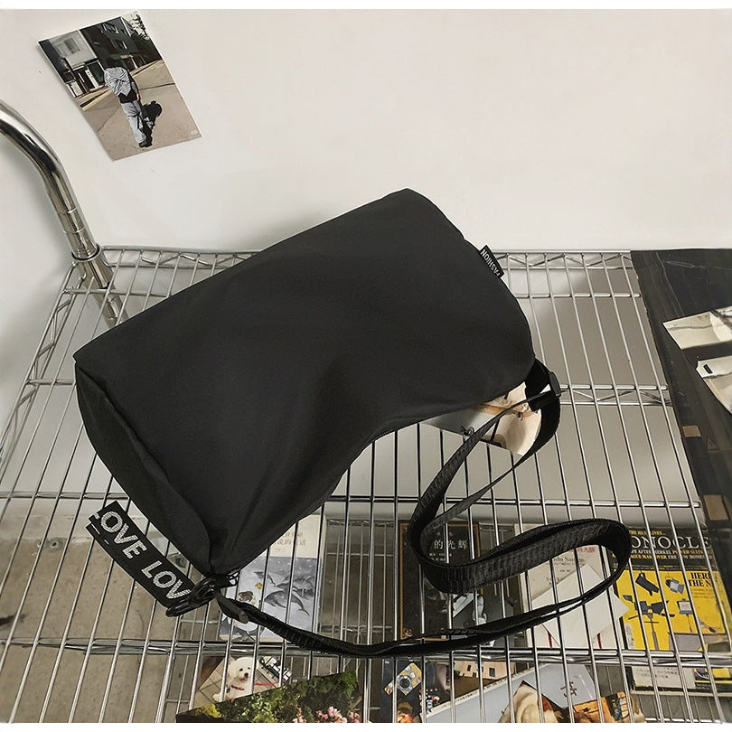 Shoulder Bag Men's Simple Travel Crossbody Casual Fitness Yoga round Bag Buggy Bag