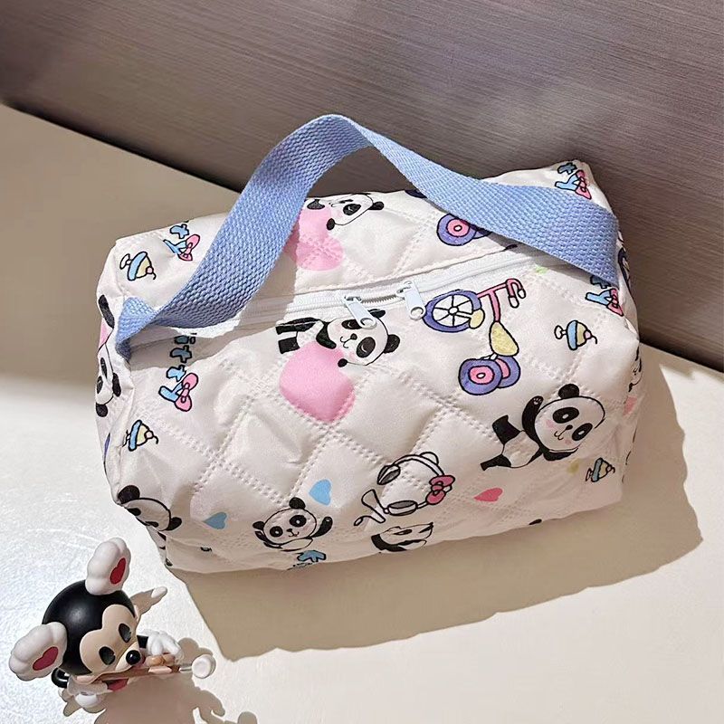 Women's Storage Bag Cute Cartoon Printing Large Capacity Cosmetic Bag Travel Daily Storage and Carrying Practical