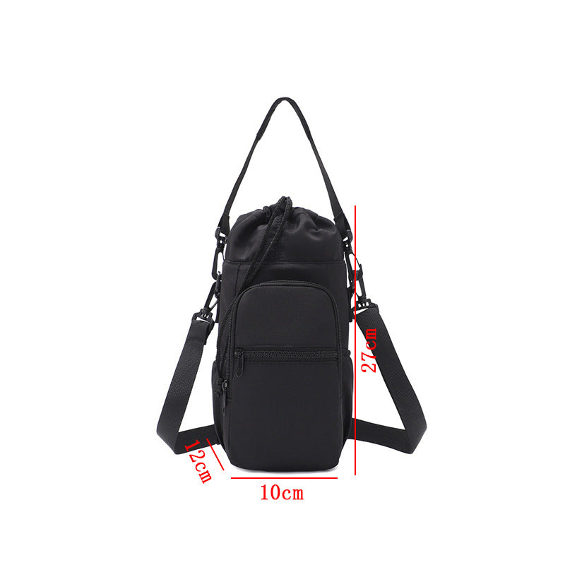Polyester Kettle Bag Men's and Women's Multi-Functional Waterproof Outdoor Cycling Sports Thermal Insulation Kettle Lightweight Compact Mobile Phone Bag