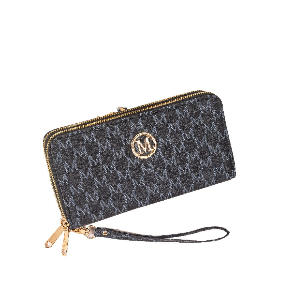 Stylish Women's Wallet with Zipper Closure and Multiple Card Slots for Everyday Use