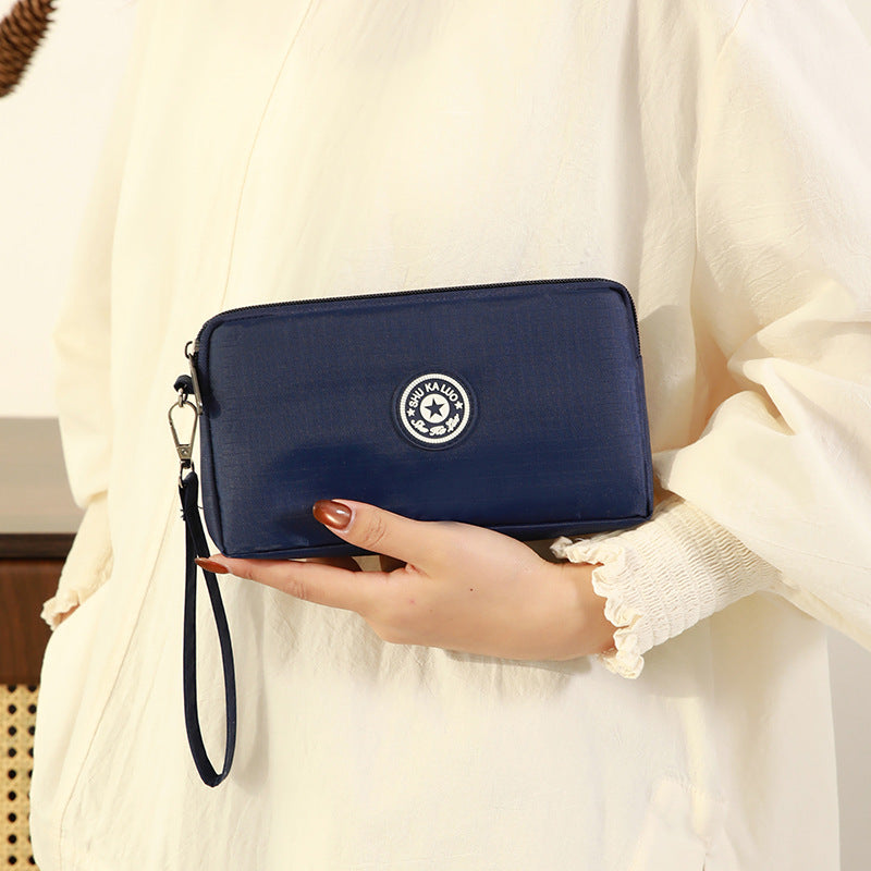 Stylish Minimalist Single-Layer Large Capacity Clutch Wallet for Phone and Essentials, Perfect for Daily Use and Travel