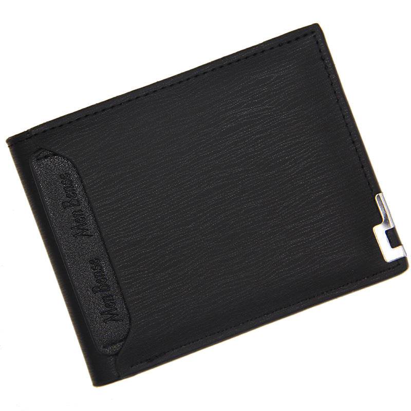 Slim Men's Wallet with Multiple Card Slots, Lightweight and Expandable Design for Everyday Use