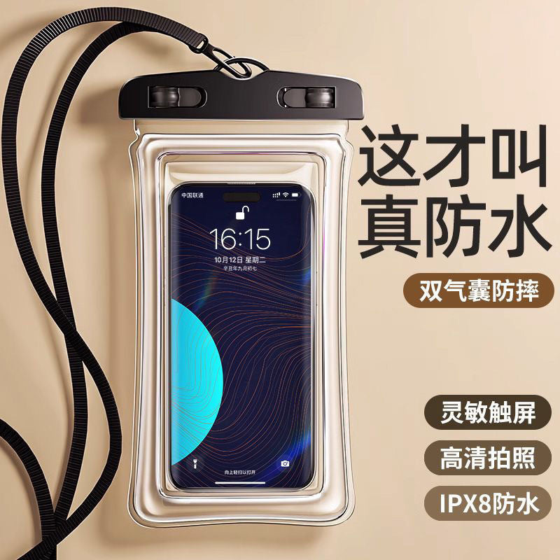 iPhone Waterproof Case with Touch Screen, IPX8 Rating for Swimming, Diving, Beach, and Outdoor Activities