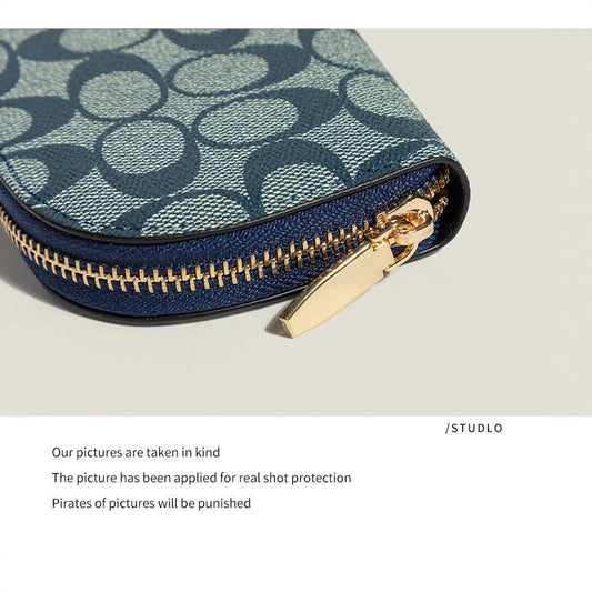 Expanding Card Holder Women's New Korean Style Fashion Multi-Card-Slot Change Personality and Versatility Wallet Fashion