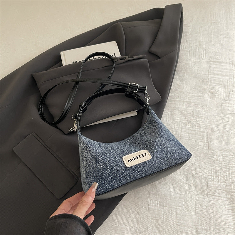 High-Grade Bag Women's New Commuter Underarm Bag Fashion Simple Special-Interest Design Shoulder Messenger Bag