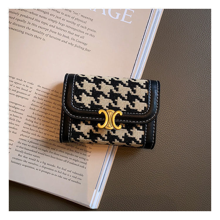 High-End Elegant Practical Card Holder Portable Coin Purse Bank Card ID Card Storage Card Case Versatile Bag Leather Case