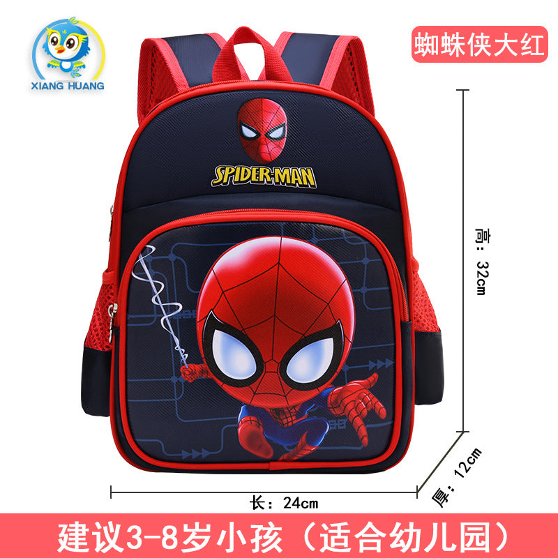 Cute Cartoon Stitch Kids Backpack for Kindergarten and School, Breathable and Waterproof Design with Thick Shoulder Straps