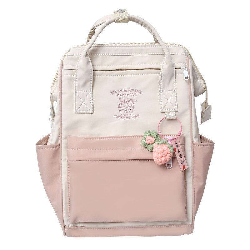 Mori Style Partysu Backpack Women's Cute Schoolbag Waterproof and Hard-Wearing Everyday Joker Student Backpack